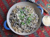 Creamy White Bean Mushroom Pasta