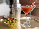 Dirty Bloody Mary Martini