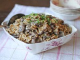 Easy Beef Stroganoff Pasta - Instant Pot