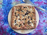 Feta and Mixed Fruit Focaccia #BreadBakers