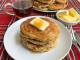 Fluffy Multigrain Pancakes #BreadBakers