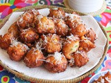 Fried Jalapeño Corn Puffs #BreadBakers