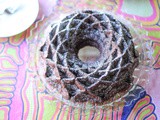 Fudgy Flourless Chocolate Bundt #BundtBakers