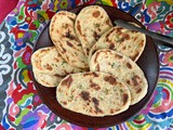 Garlic Chili Pepper Flatbread #BreadBakers