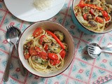 Garlicky Artichoke Pasta