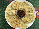 Hobak Jeon - Korean Zucchini Pancakes