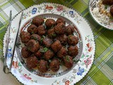 Korean Barbecue-style Meatballs
