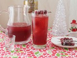 Mulled Cranberry Vodka Cocktail #SundaySupper