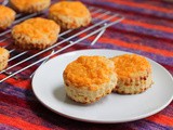 Overnight Yeasted Cheese Scones