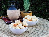 Pão de Queijo - Brazilian Cheese Bread #BreadBakers