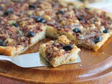 Pissaladière - Bacon Onion Anchovy Olive Tart