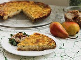 Potato Chip Crust Savory Cheesecake #FoodieExtravaganza