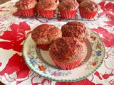 Raspberry Yogurt Jam Muffins #MuffinMonday