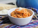 Red Pesto Linguine