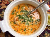 Salmon Coconut Curry Chowder