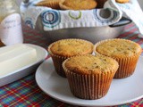 Sausage Honey Cornbread Muffins #MuffinMonday