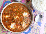 Shrimp and Poached Egg Stew #FishFridayFoodies