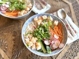 Shrimp Spring Roll Bowls