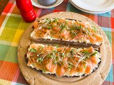 Smoked Salmon Smørrebrød