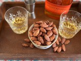 Smoky Spicy Roasted Almonds