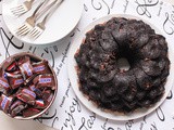 Snickers Bundt Cake #BundtBakers