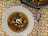 Spring Minestrone #FoodieExtravaganza