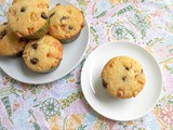 Springtime Chocolate Chip Muffins #MuffinMonday