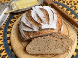 Sprouted Spelt Sourdough Boule #BreadBakers