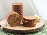 Steamed Apple Date Bread #BreadBakers