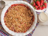 Strawberry Almond Crumble