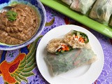 Thai Chicken Summer Rolls