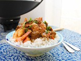 Thai-Style Pumpkin and Shrimp Stir-fry #FishFridayFoodies