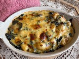Welsh Rarebit Potatoes with Cavolo Nero