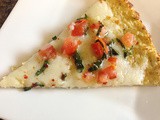 Cauliflower Crust Tomato Basil Pizza