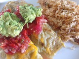 Vegetarian Enchiladas With Verde Sauce