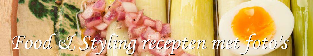 Very Good Recipes - Food & Styling recepten met foto's