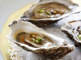 Oesters met een Japanse vinaigrette