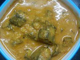 Bhindi (ladies finger) sambar