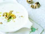 Tarator: cold Bulgarian soup for sunny luncheons