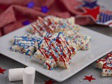 4th of July Rice Krispie Treats