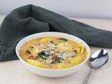Crockpot Tortellini Soup with Sausage and Cream Cheese