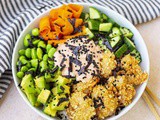 Easy Crunchy Shrimp Sushi Bowl