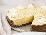 Easy No Bake Pumpkin Spice Cheesecake
