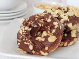 Krispy Kreme Snickers Donut