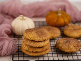 Pumpkin Snickerdoodle Cookies