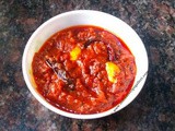 Andhra Tomato Pickle Recipe | Thakkali Oorugai | Easy Pickle Recipes
