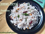 Coconut Sevai | Thengai Sevai | Easy Idiyappam Recipes