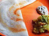 Dosa | Savory Crispy South Indian Pancakes | Plain Dosa