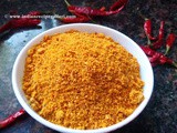 Idli Milagai Podi | Andhra Idli Karam Podi | Side Dish For Idli Dosa