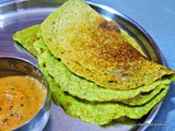 Pesarattu | Green Gram Dosa | Andhra Pesarattu Dosa